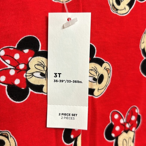 NWT- Old Navy Disney Minnie Mouse pajamas. Size 3T - Picture 6 of 6